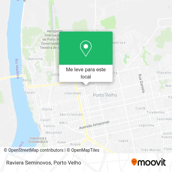 Raviera Seminovos mapa