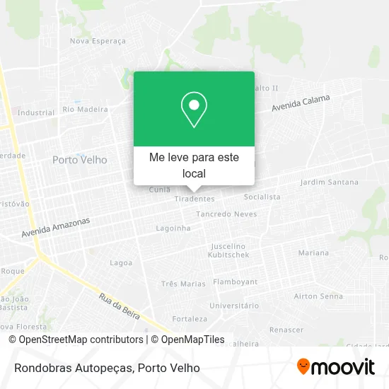 Rondobras Autopeças mapa