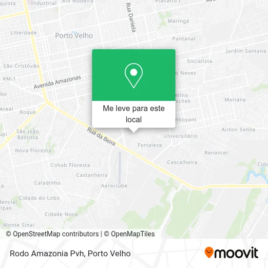 Rodo Amazonia Pvh mapa