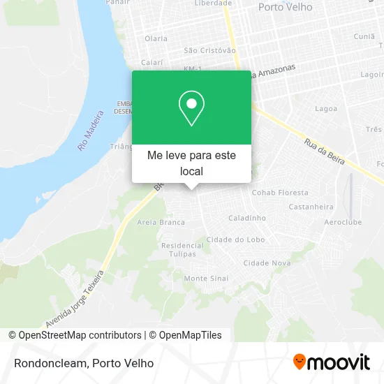 Rondoncleam mapa