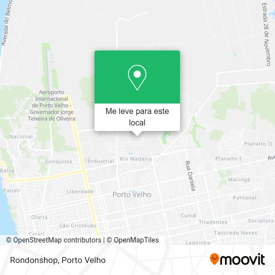 Rondonshop mapa
