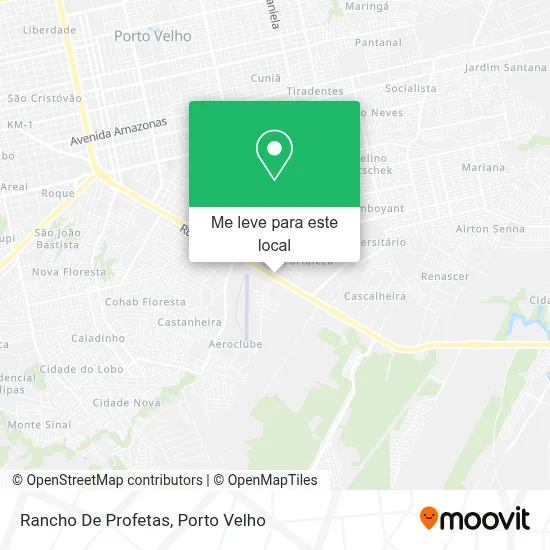 Rancho De Profetas mapa