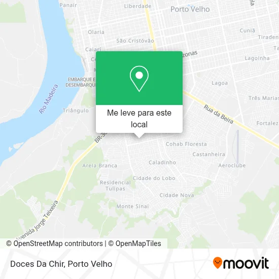 Doces Da Chir mapa