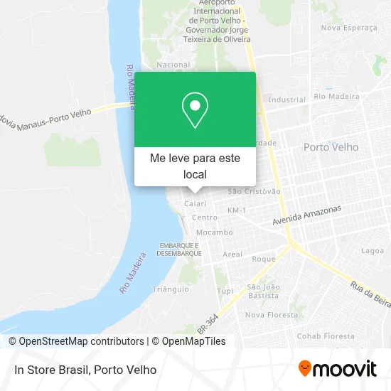 In Store Brasil mapa