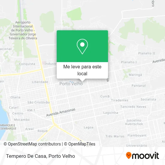 Tempero De Casa mapa