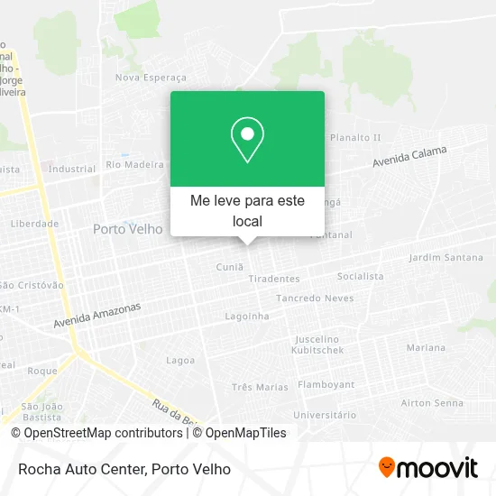 Rocha Auto Center mapa