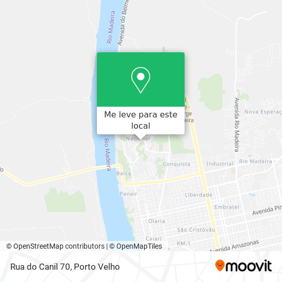 Rua do Canil 70 mapa