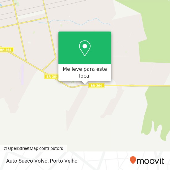 Auto Sueco Volvo mapa