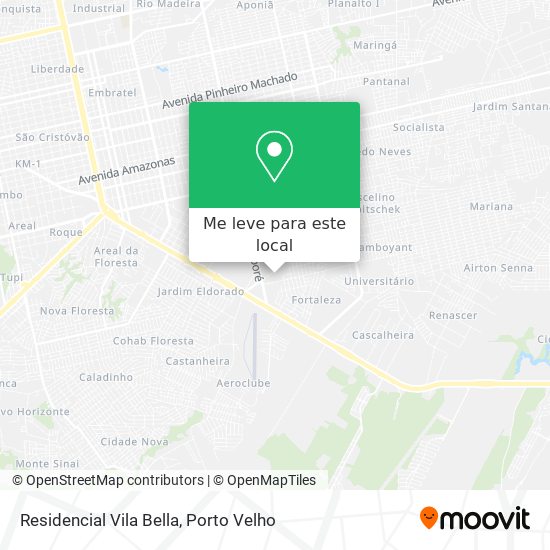 Residencial Vila Bella mapa