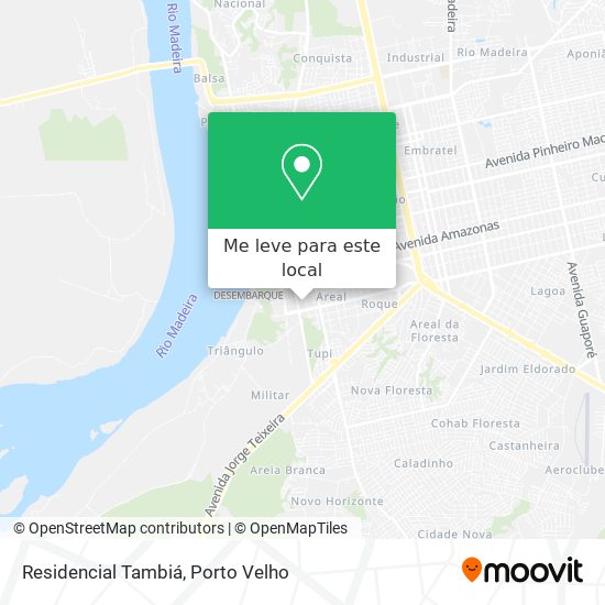 Residencial Tambiá mapa