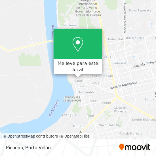 Pinheiro mapa