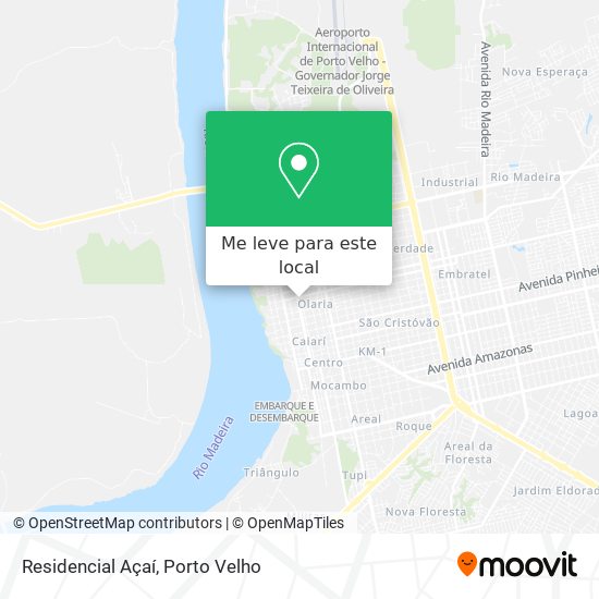 Residencial Açaí mapa