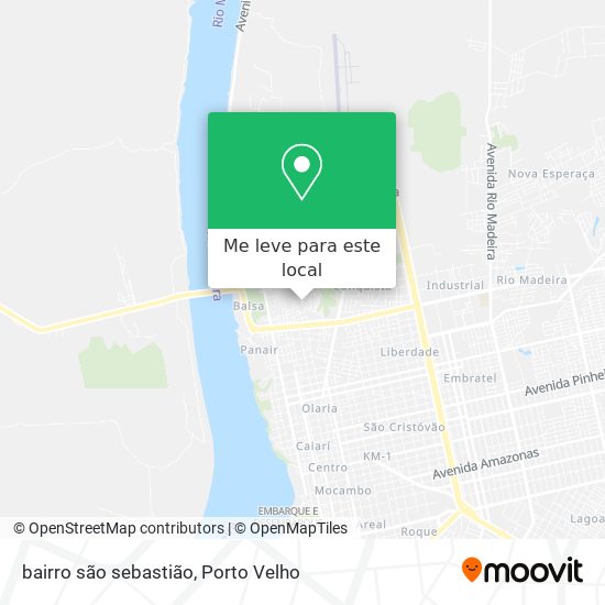 bairro são sebastião mapa
