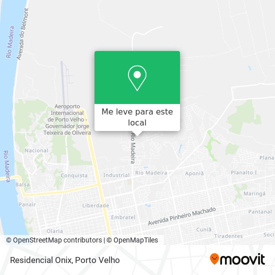 Residencial Onix mapa