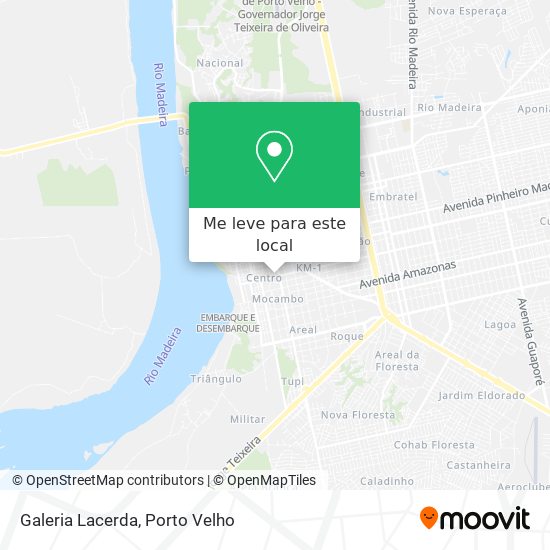 Galeria Lacerda mapa