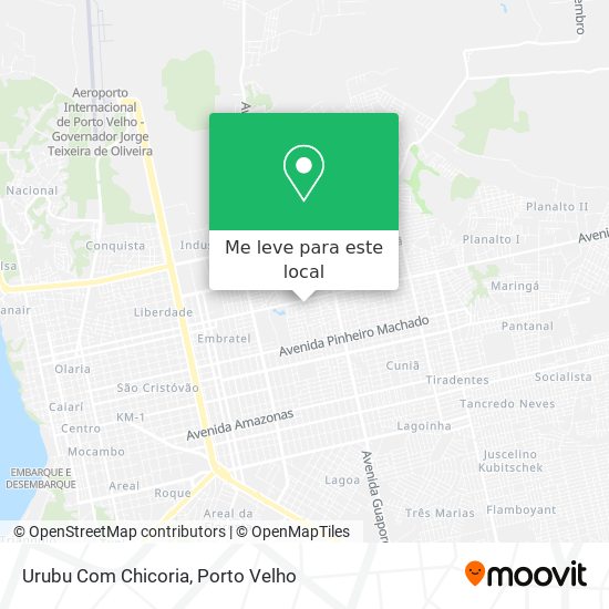 Urubu Com Chicoria mapa