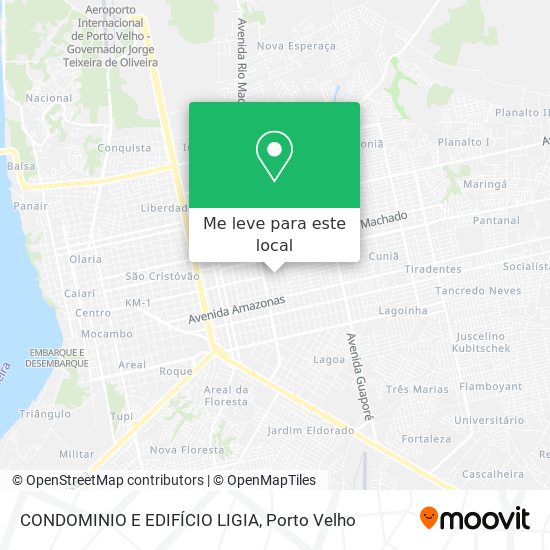 CONDOMINIO E EDIFÍCIO LIGIA mapa