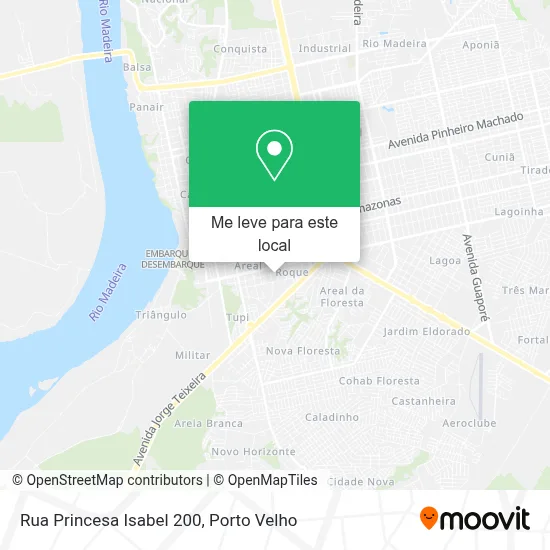 Rua Princesa Isabel 200 mapa