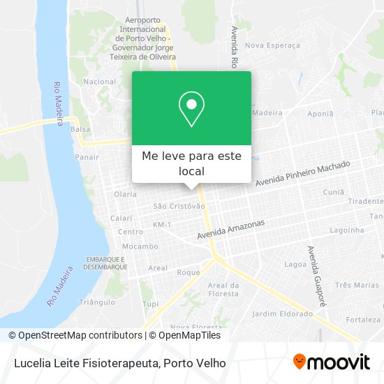 Lucelia Leite Fisioterapeuta mapa