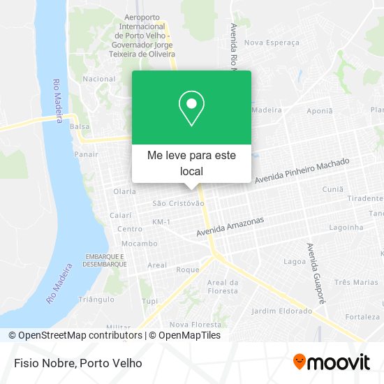 Fisio Nobre mapa