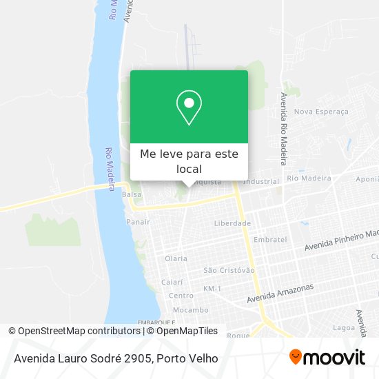 Avenida Lauro Sodré 2905 mapa