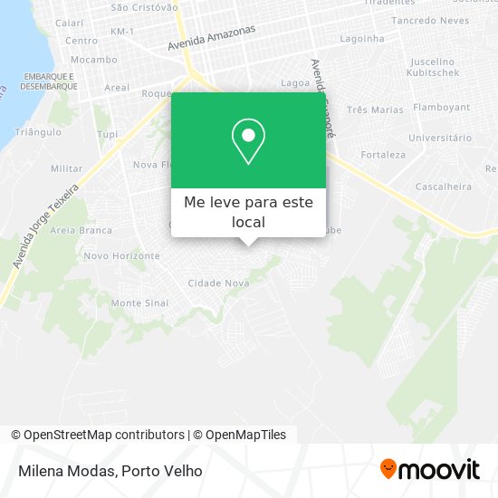 Milena Modas mapa
