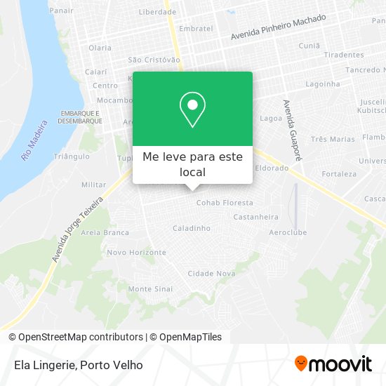 Ela Lingerie mapa