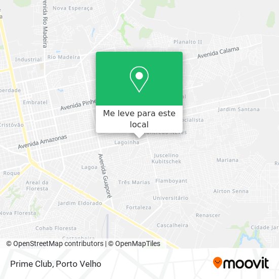 Prime Club mapa