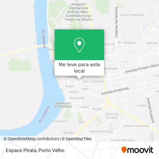 Espaco Pirata mapa