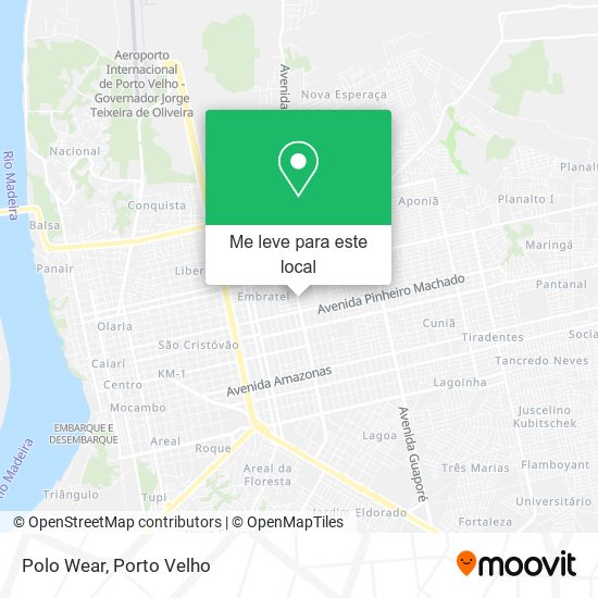 Polo Wear mapa