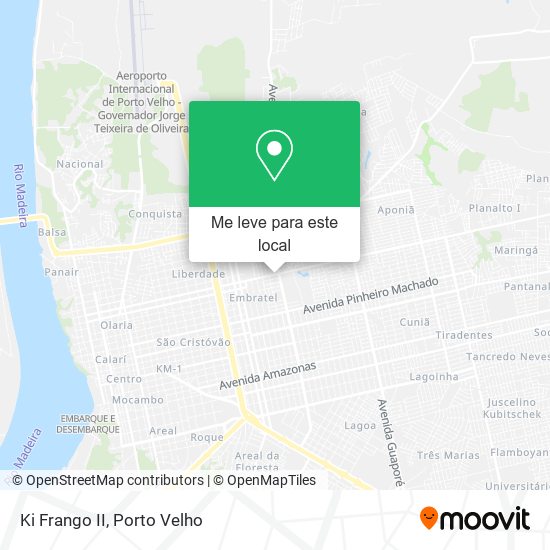 Ki Frango II mapa