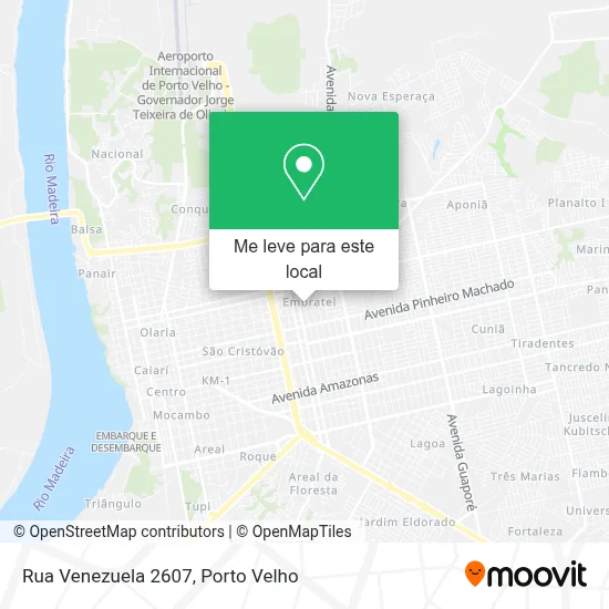 Rua Venezuela 2607 mapa