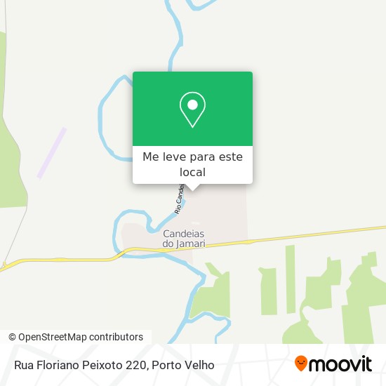 Rua Floriano Peixoto 220 mapa