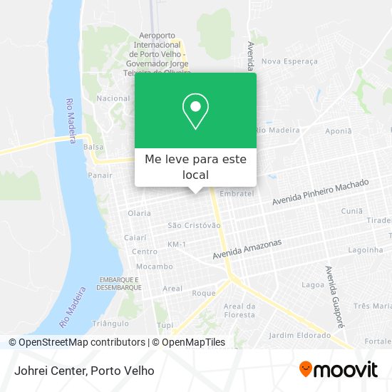 Johrei Center mapa