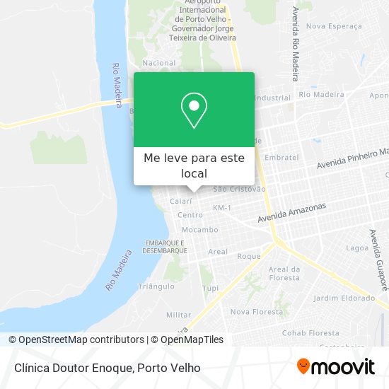 Clínica Doutor Enoque mapa
