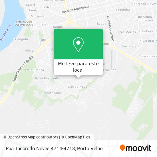 Rua Tancredo Neves 4714-4718 mapa