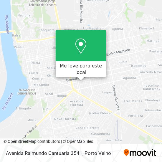 Avenida Raimundo Cantuaria 3541 mapa
