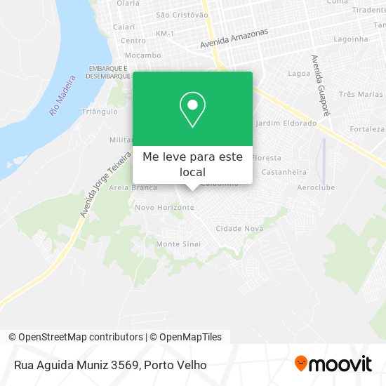 Rua Aguida Muniz 3569 mapa