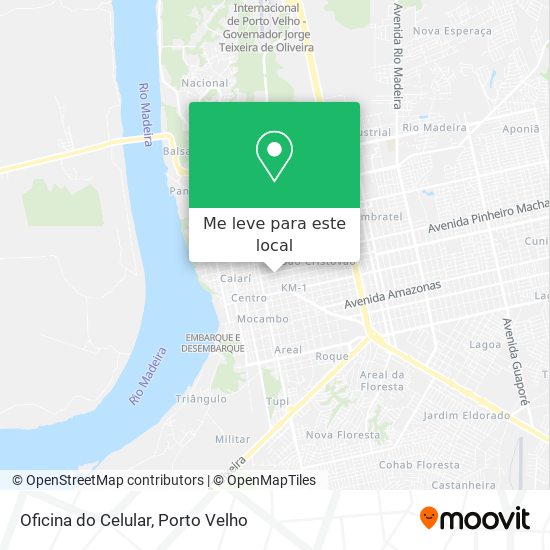 Oficina do Celular mapa