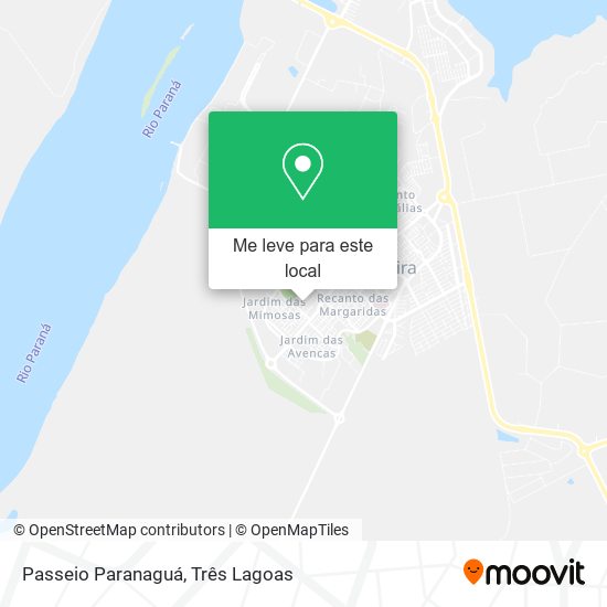 Passeio Paranaguá mapa