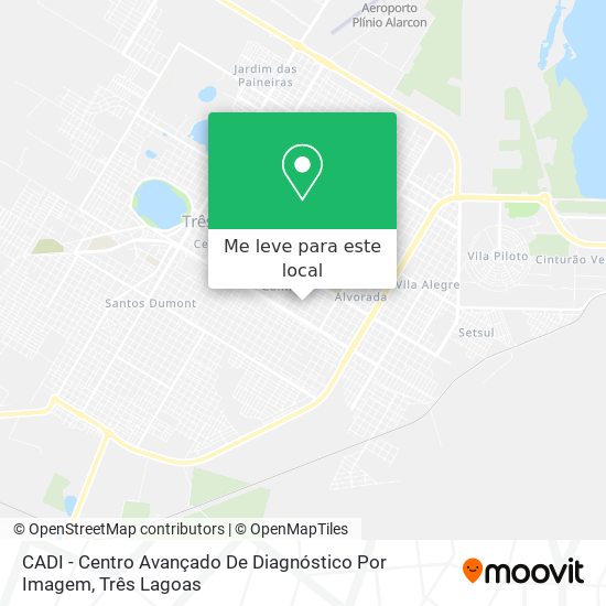 CADI - Centro Avançado De Diagnóstico Por Imagem mapa
