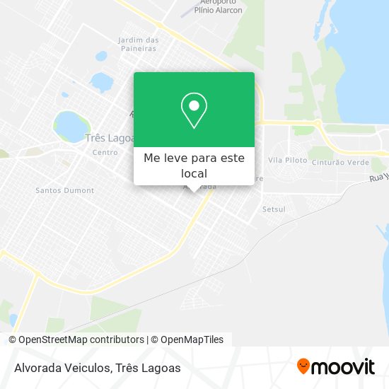 Alvorada Veiculos mapa