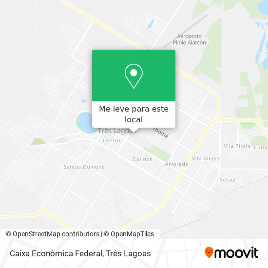 Caixa Econômica Federal mapa