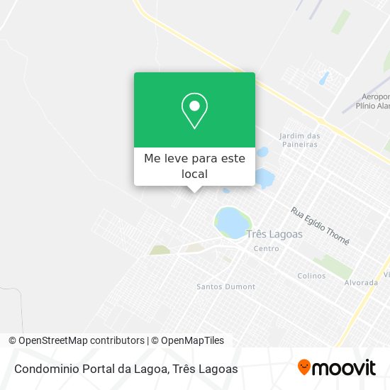 Condominio Portal da Lagoa mapa