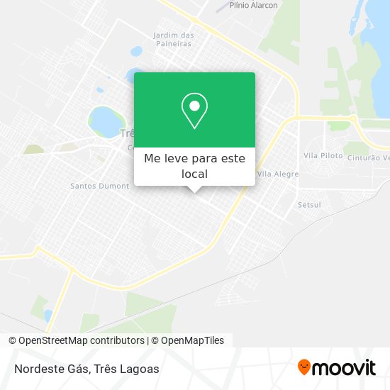 Nordeste Gás mapa