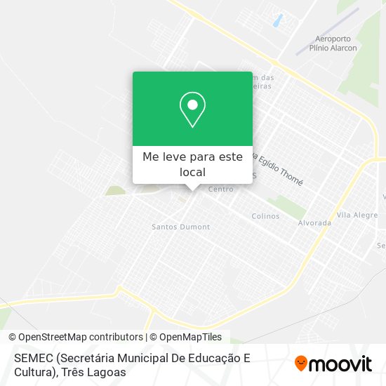 SEMEC (Secretária Municipal De Educação E Cultura) mapa
