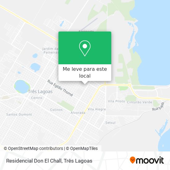 Residencial Don El Chall mapa