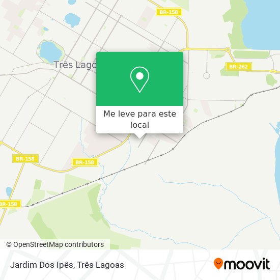 Jardim Dos Ipês mapa