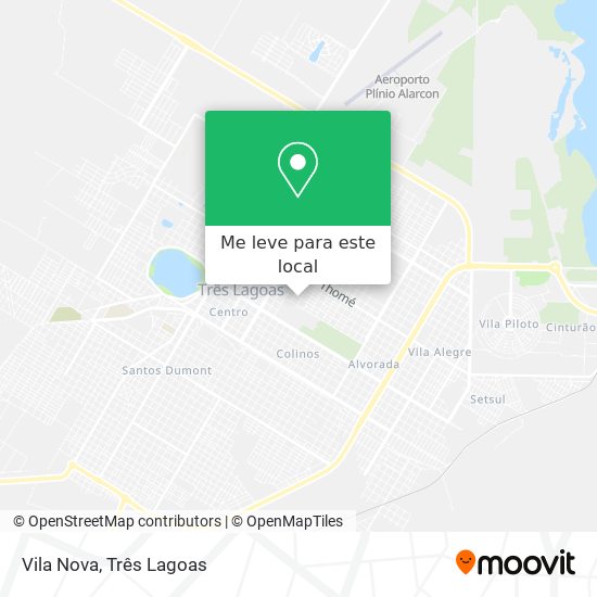 Vila Nova mapa