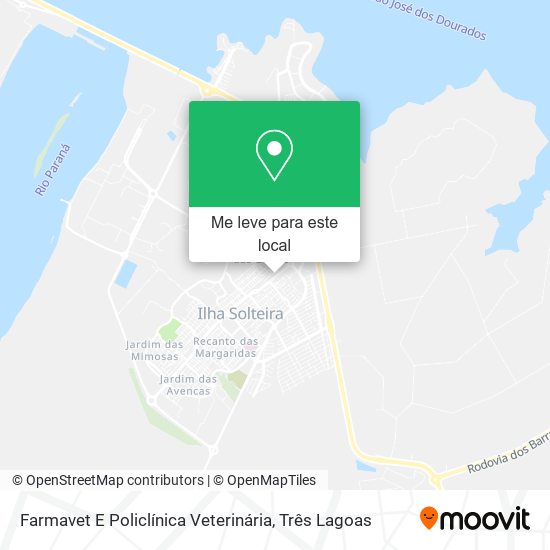 Farmavet E Policlínica Veterinária mapa